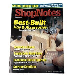 ShopNotes Woodworking Magazine Mar Apr 2011 Issue 116 Vol 20 u  Special Joinery